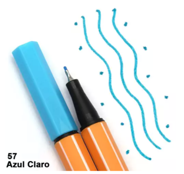 STABILO POINT88 AZUL CLARO - Imagen 2